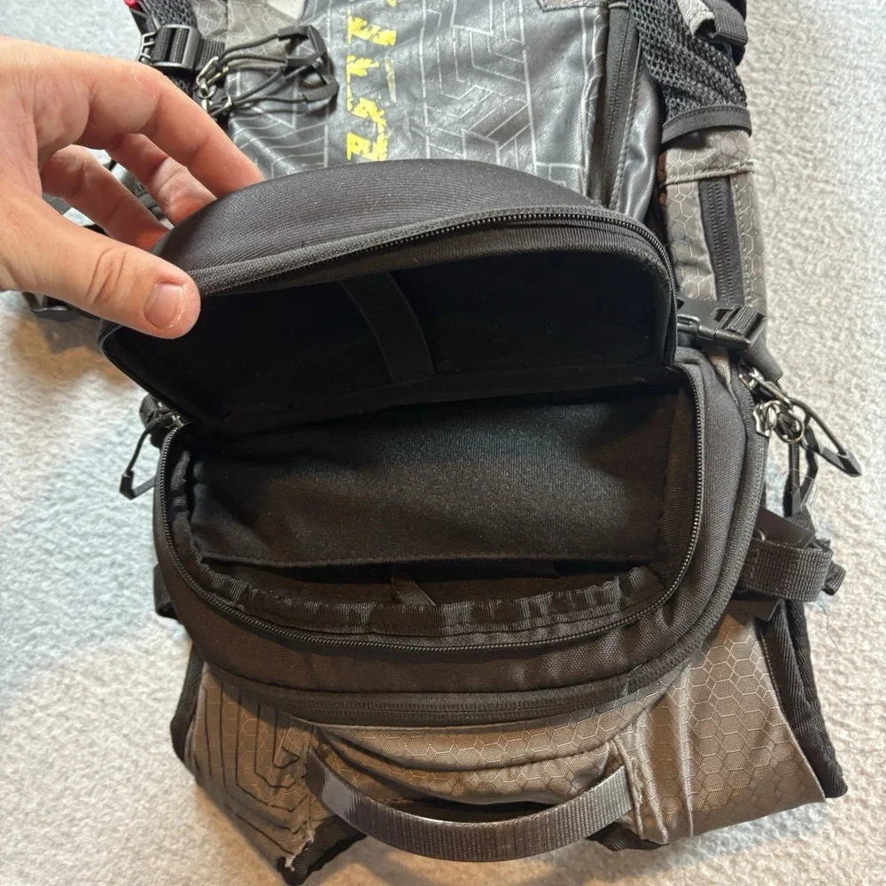 Klim Nac Pak Technical Hydration Backpack Castlerock Moto Y2K Gorpcore Bag